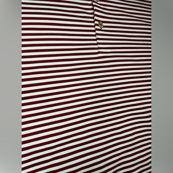 Peter Millar Red and White short sleeved polo sz XXL - Picture 2 of 7
